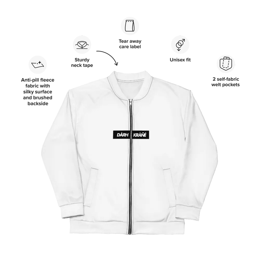 DÀRH KRÀÑÉ Custom All-Over Bomber Jacket product image (9)