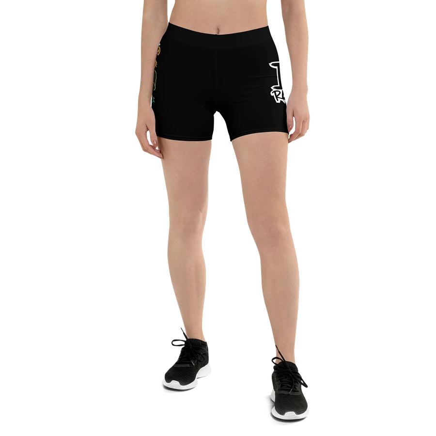 Standing Girl Bear Black Shorts product image (2)