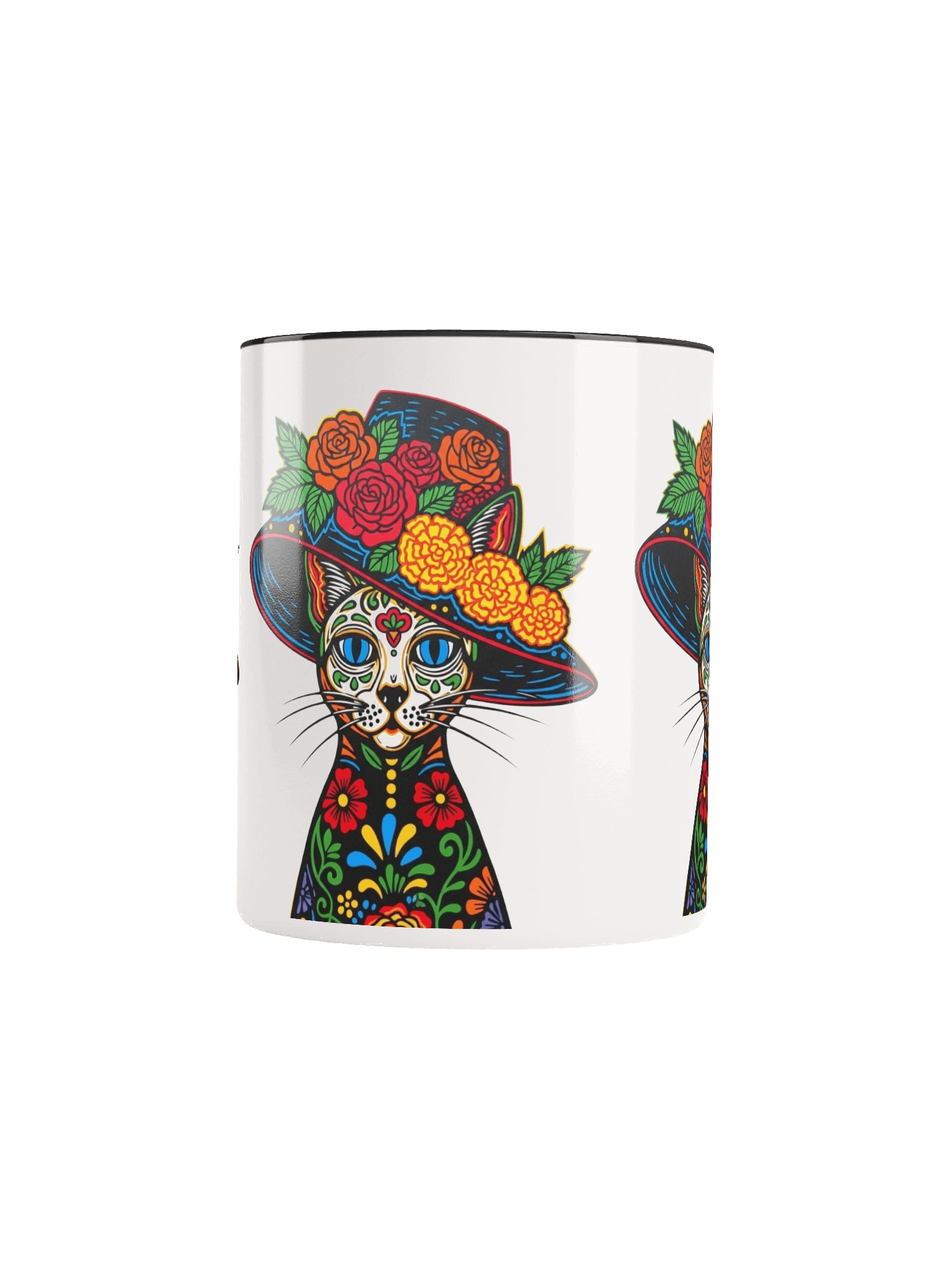 Fiesta Feline Ceramic Mug product image (69)