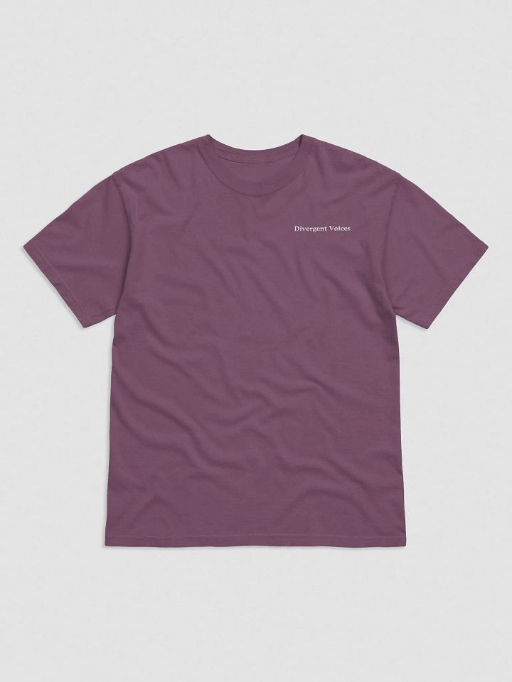 Divergent Voices Classic Embroidered Unisex T-shirt product image (2)