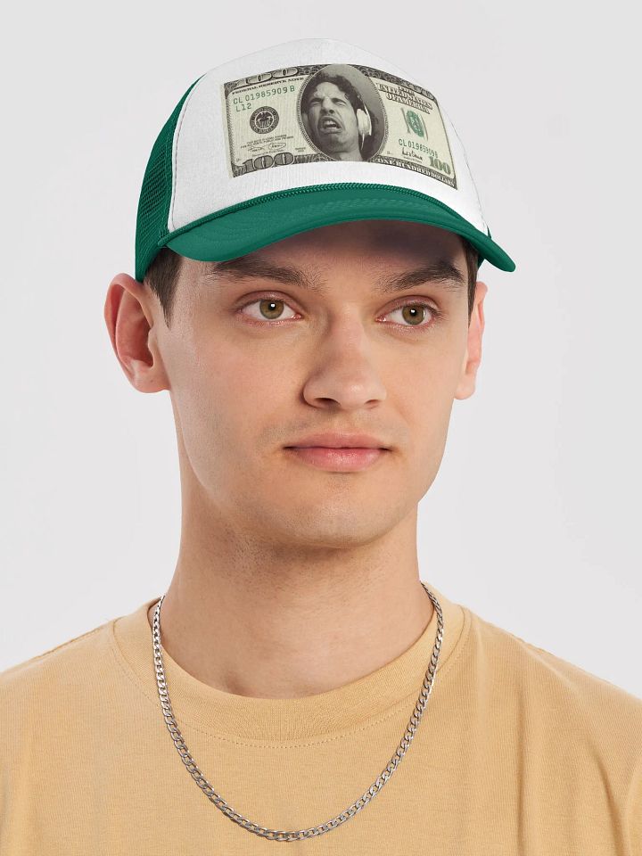 PTT $100 Bill Trucker Hat product image (1)