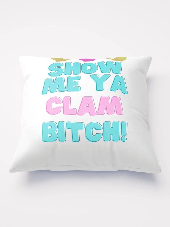 Clam Throw Pillow product image (1)