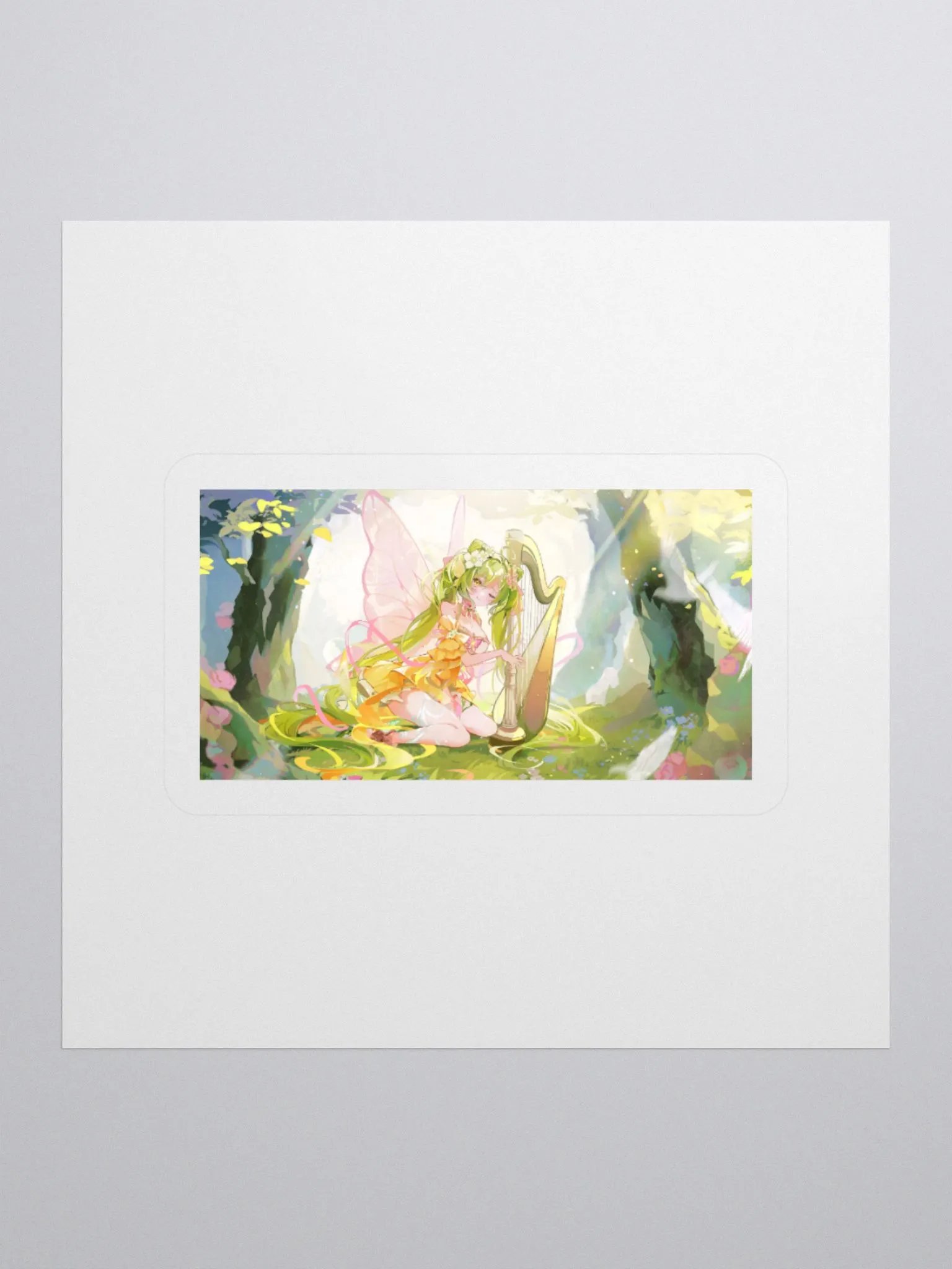 Forest Harp Inanna Sticker product image (1)