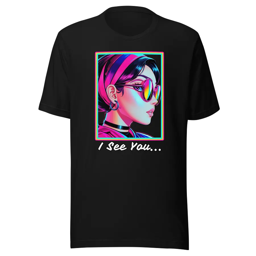 I See You - Side Eye Girl - Bella Canvas 3001 Unisex Staple T-Shirt product image (2)