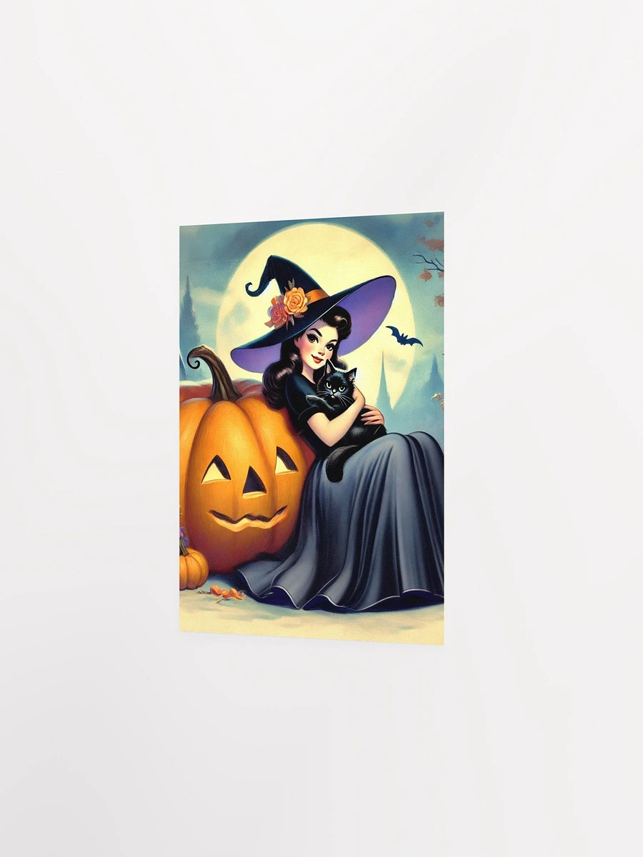 Witch and Black Cat Premium Matte Poster product image (10)