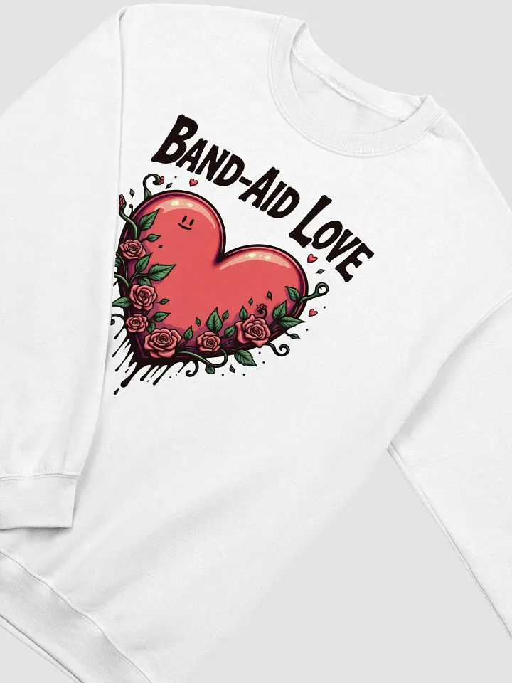 Band-Aid Love Heart Crewneck Sweatshirt product image (10)