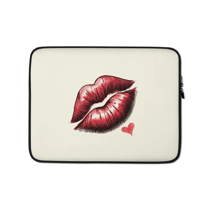 Love Kiss Laptop Sleeve product image (1)
