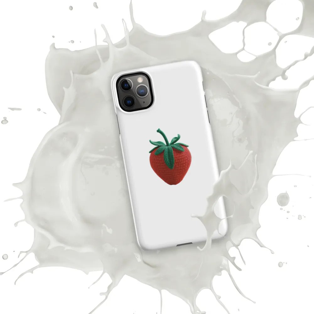 CosyAvocado Snap Case for iPhone Strawberry #1 product image (50)