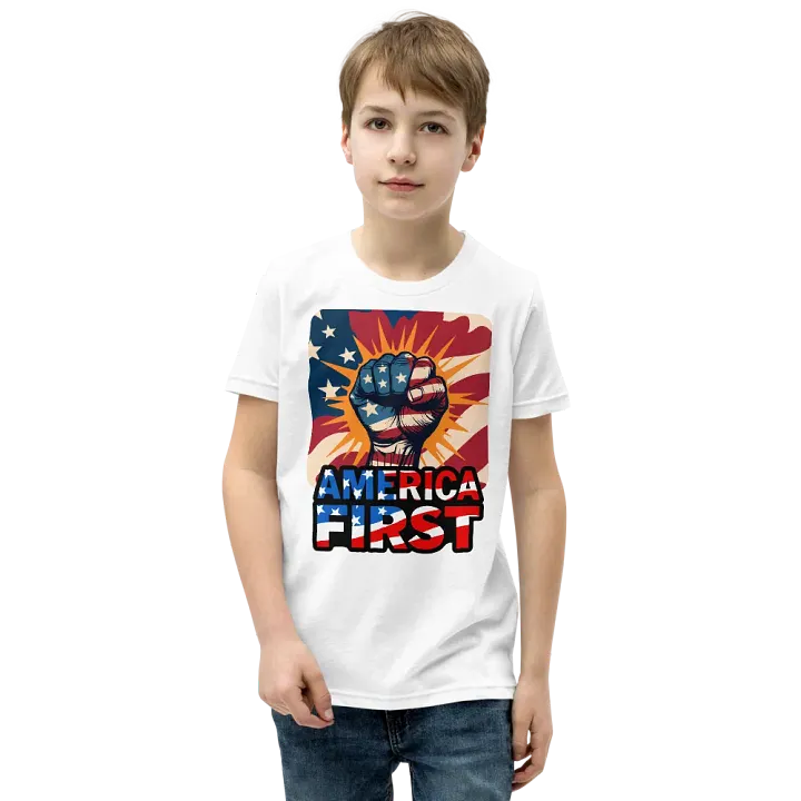 Kid's T-Shirt: America First product image (22)