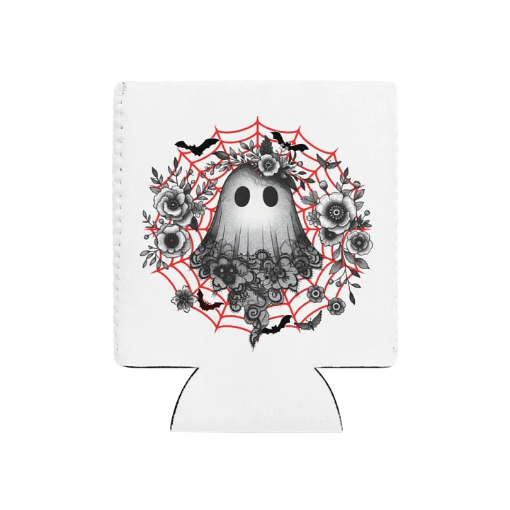 Lacey Ghost Veiled Can Cooler product image (1)