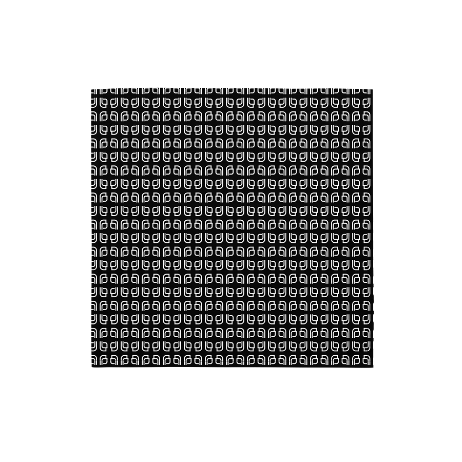 Black Logo Bandana product image (1)