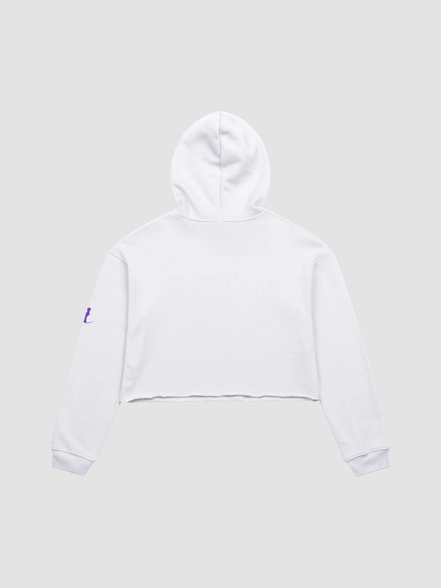 KawaiiKitten Essential Super White Crop Hoodie product image (30)