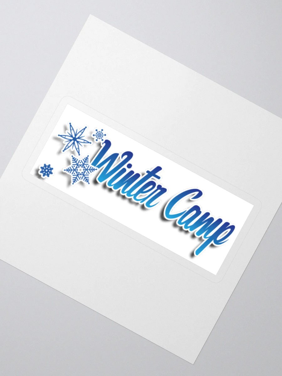 Winter Camp Sticker product image (2)