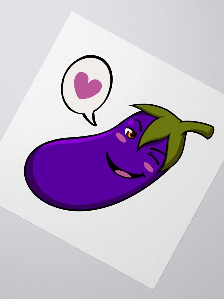 Eggplant Love Stickers product image (2)