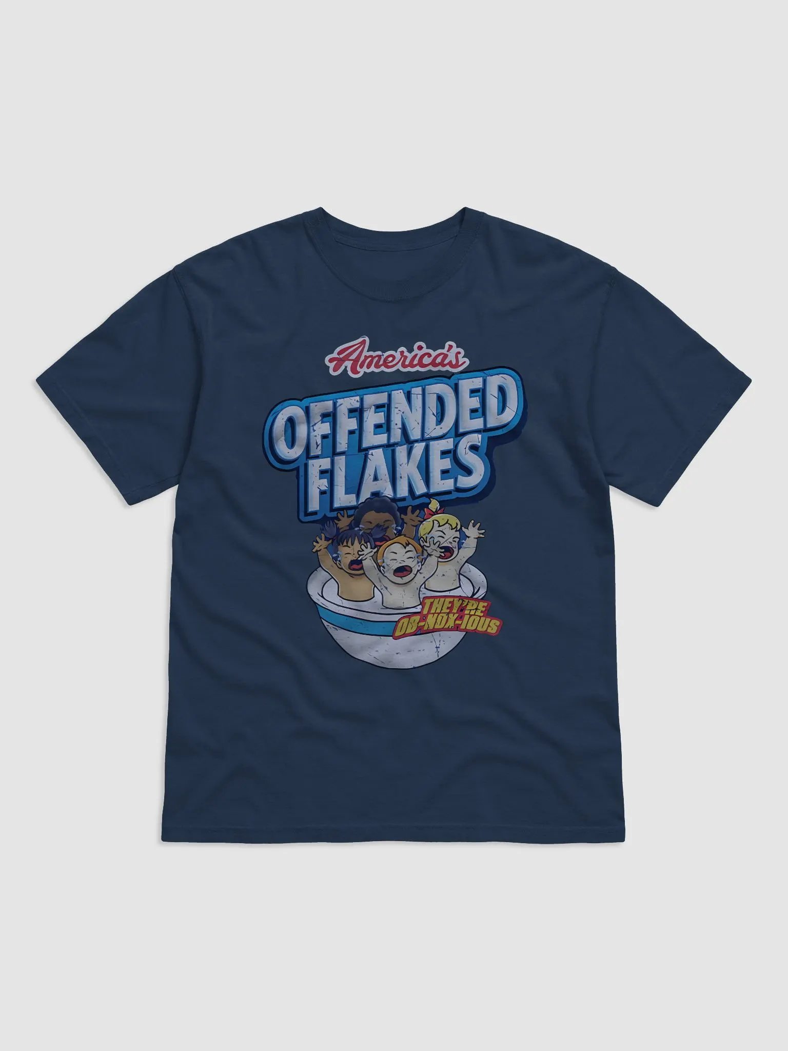 Derek Holland America’s Offended Flakes They’re Ob Nox Ious Shirt product image (2)