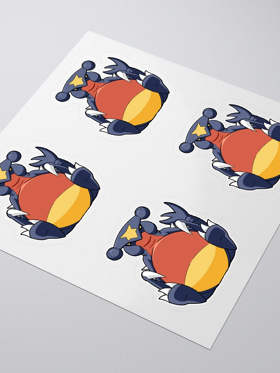 Chubby Garchomp Sticker Sheet product image (3)