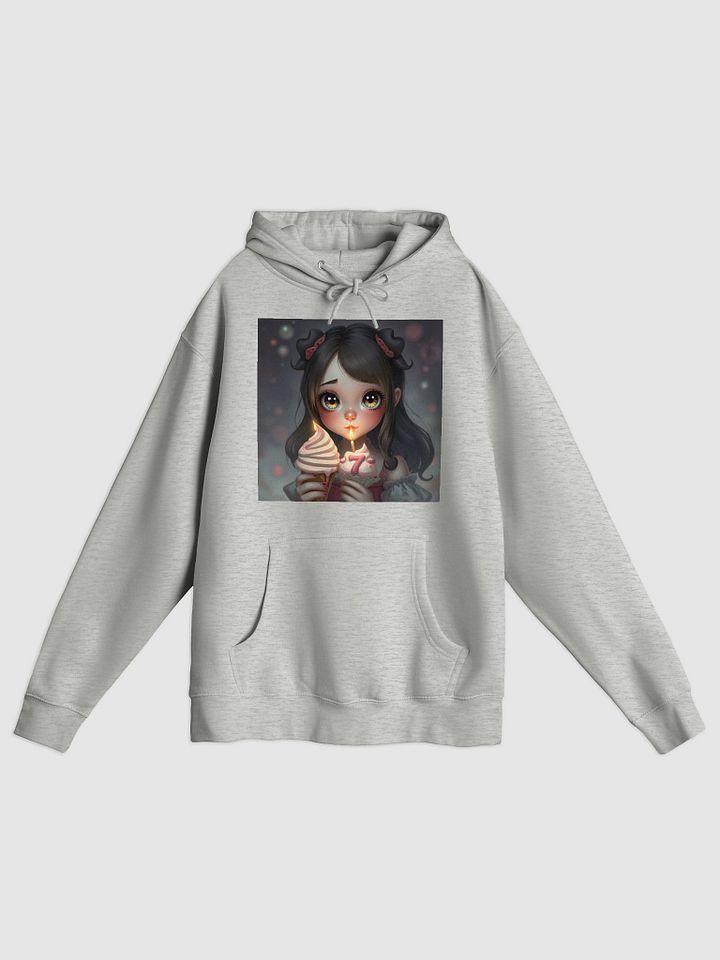 Whimsical 7th Birthday Cupcake Hoodie product image (1)