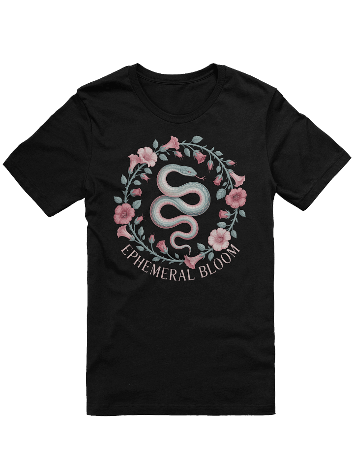 Ephemeral Bloom Serpent T-Shirt product image (1)