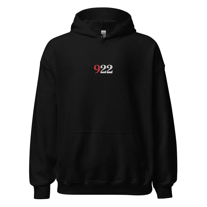 922 HOODIE (Black) product image (1)