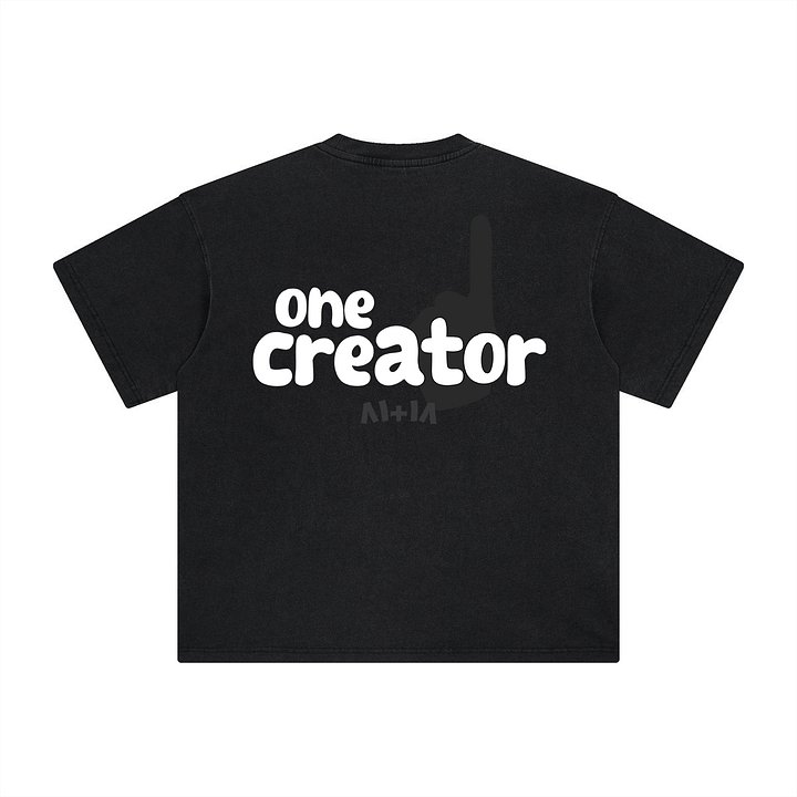 One Creator Tee - Black product image (2)
