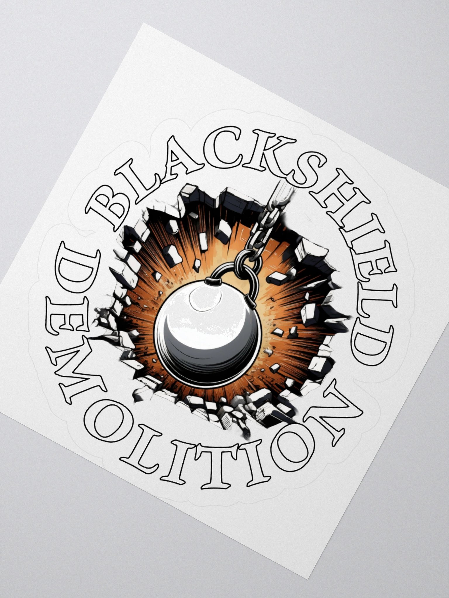 Blackshield Demolition KissCut Sticker product image (6)