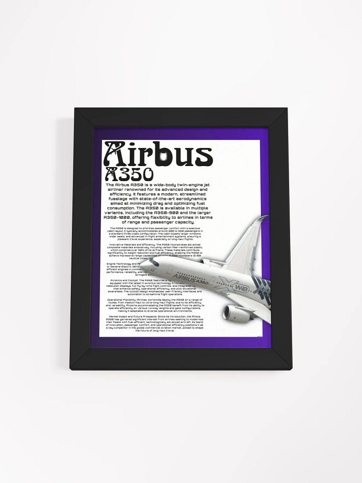 Airbus A350: Wide-Body Excellence Poster product image (1)