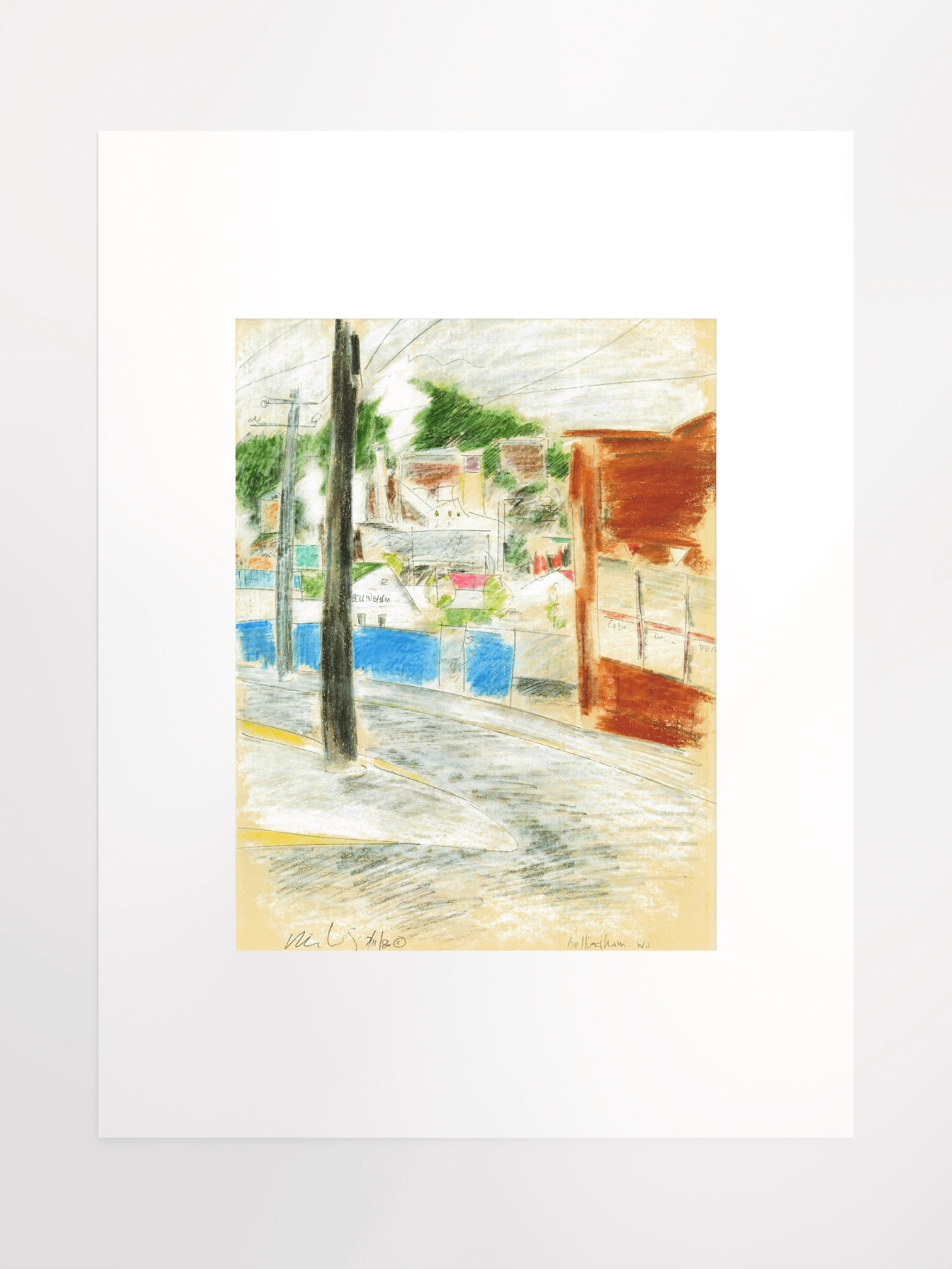 Bellingham, WA 07.11.86 print product image (2)