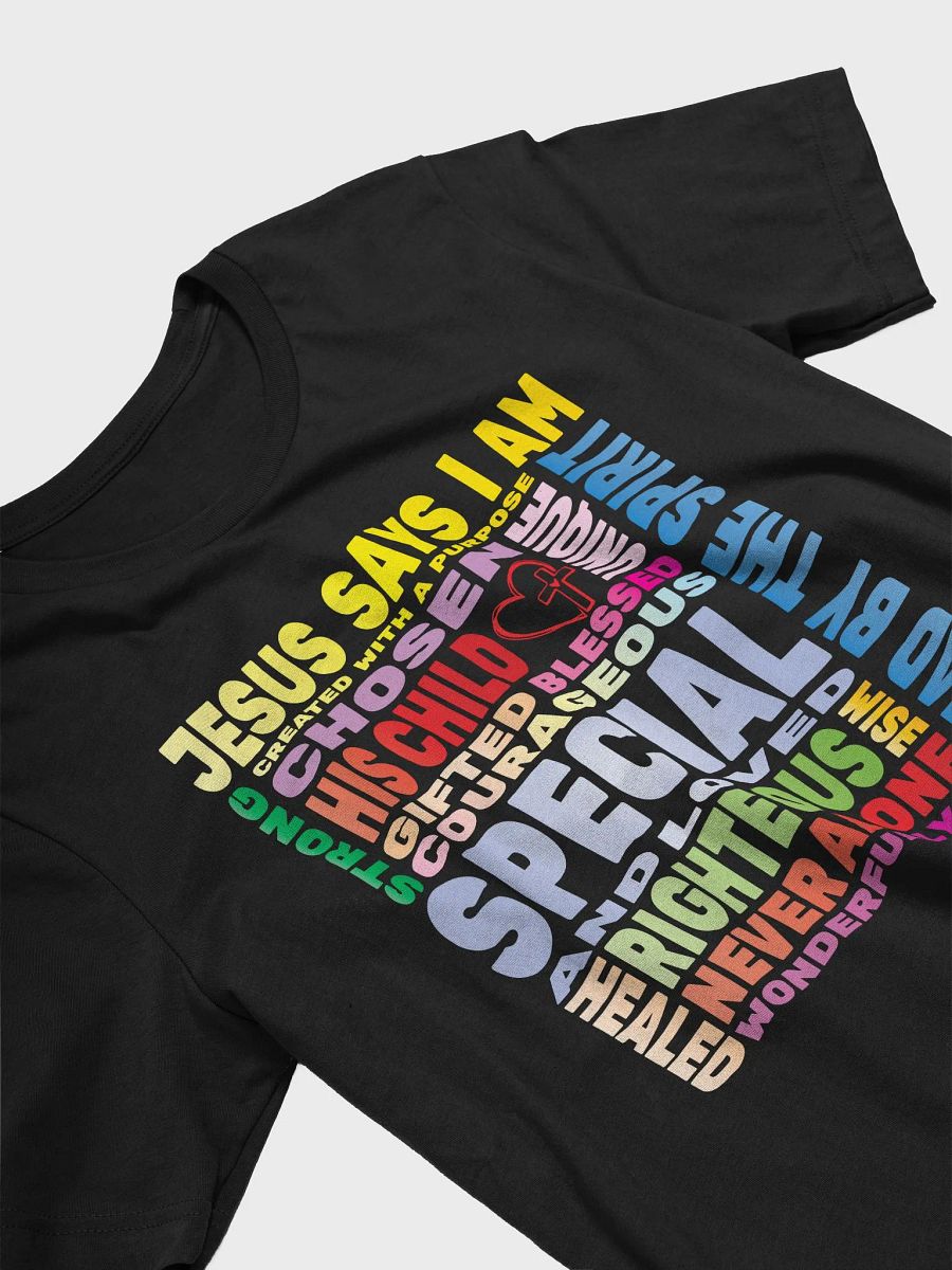 Jesus Says I Am Christian Faith Christ Holy Spiritual Lord T-Shirt product image (4)