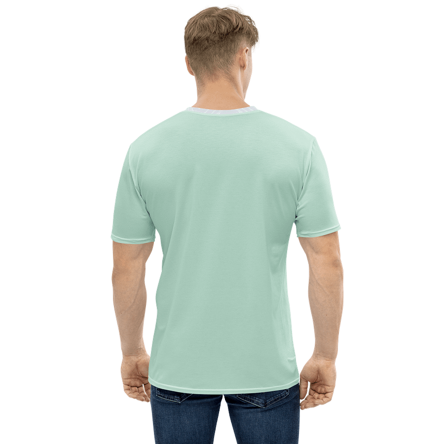 Glacial Bloom – Frosted Mint Edition Men's Tee product image (2)