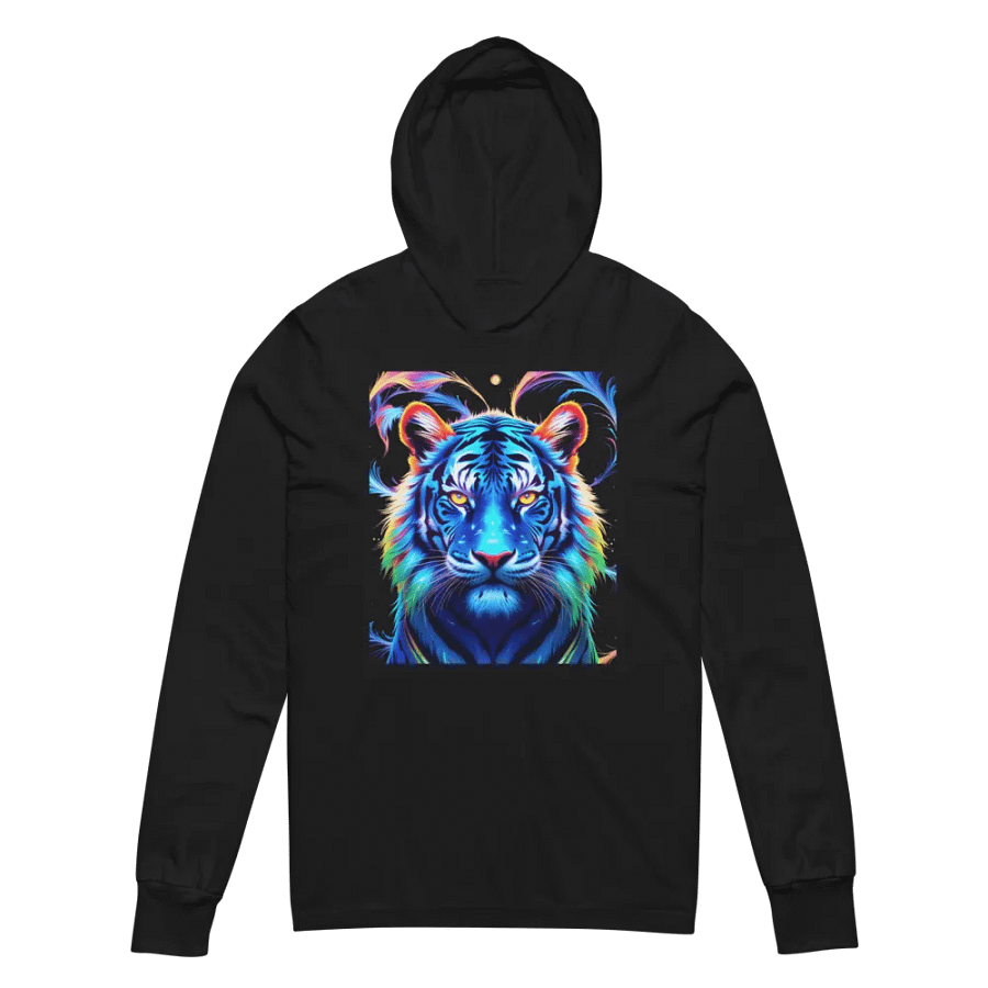 Mystical Tiger Unisex Hooded Tee Bella+Canvas (Adult Unisex) product image (6)