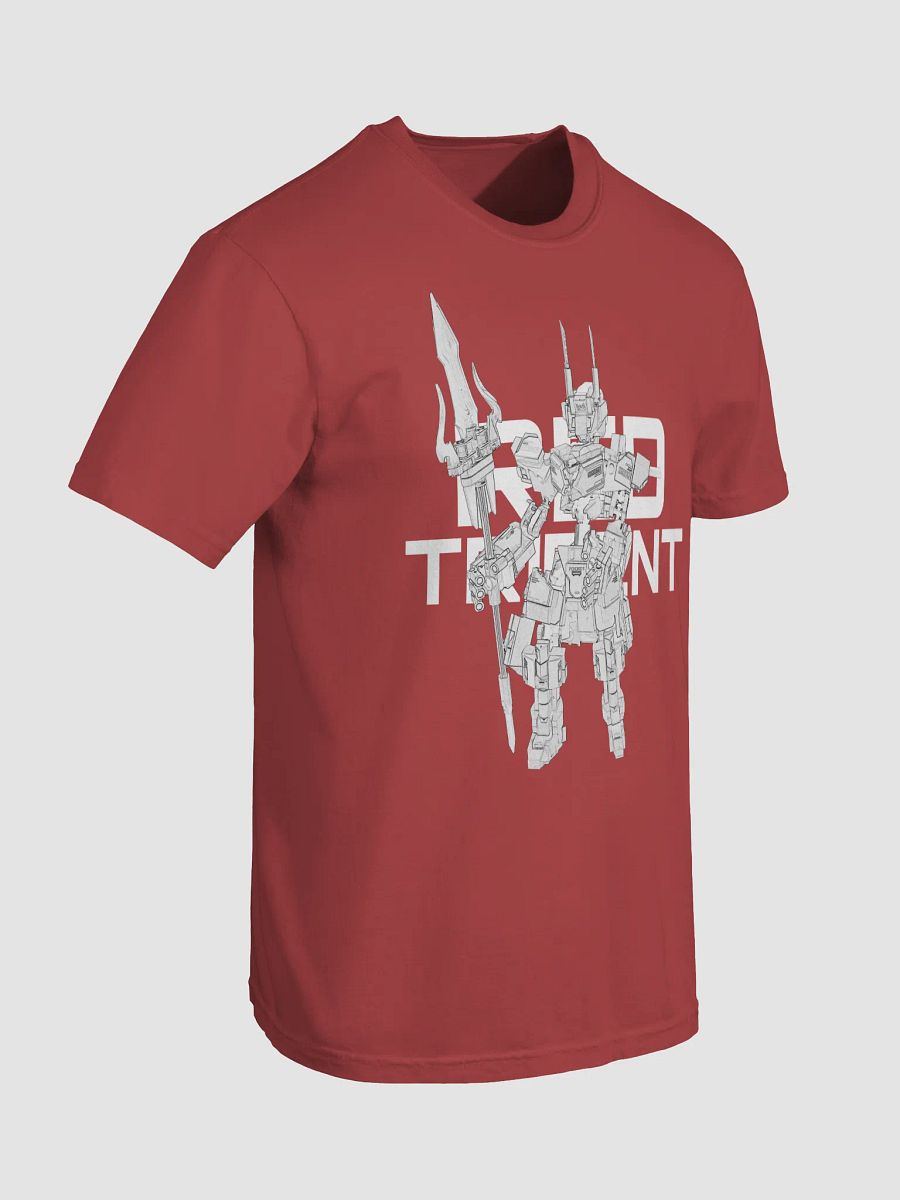 Red Trident Mech T-Shirt product image (15)