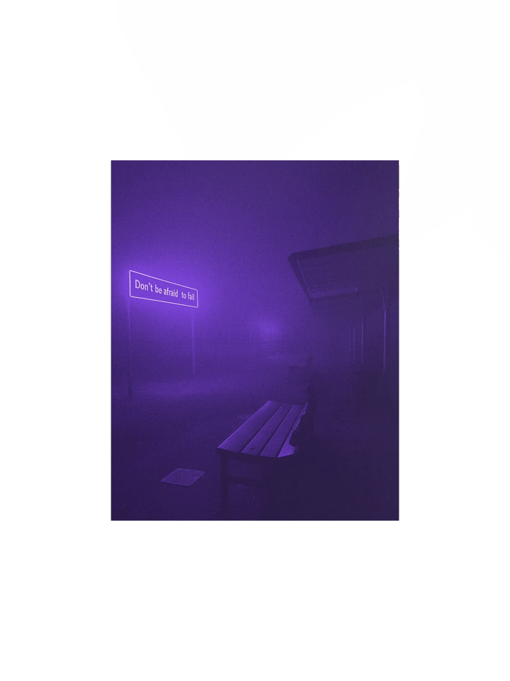 "Dont be afraid to fail" Matte Poster product image (1)
