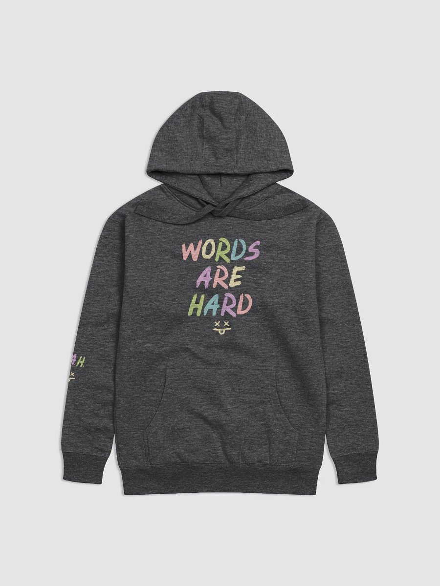 Words Are Hard (Chalk) Hoodie product image (2)