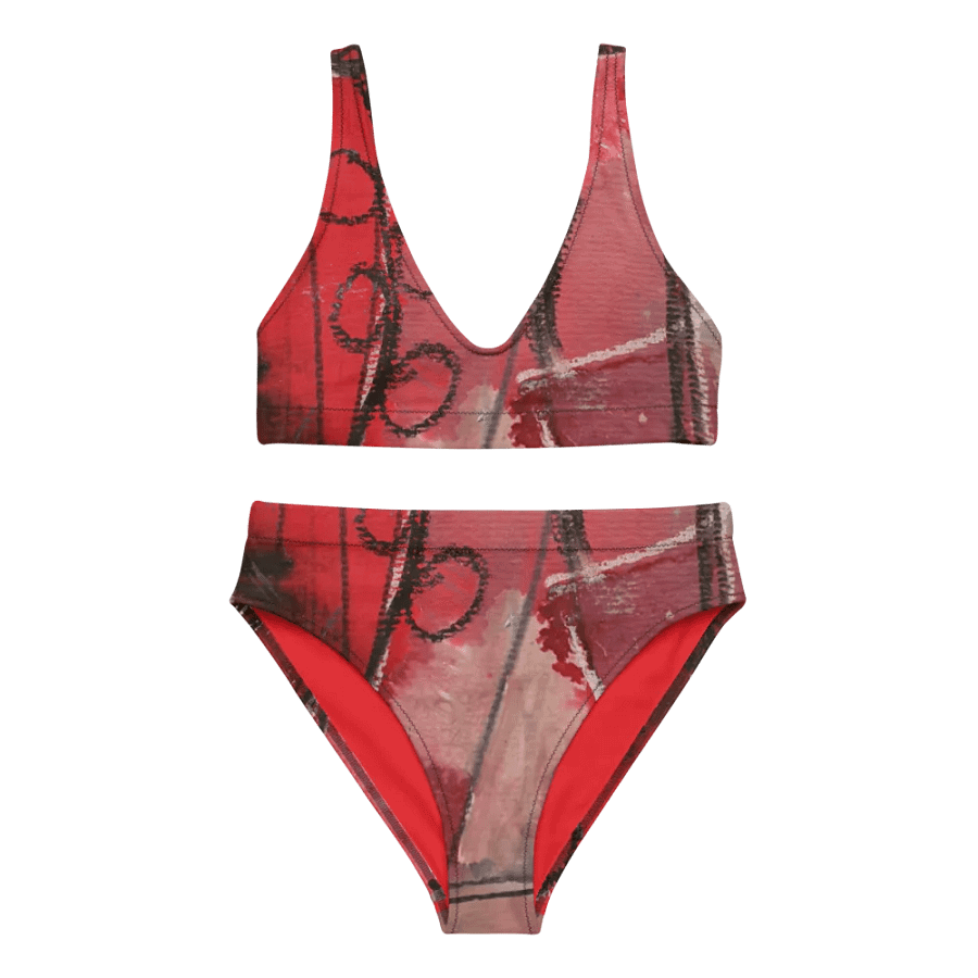 original artwork by b.reters printed on bikini product image (1)
