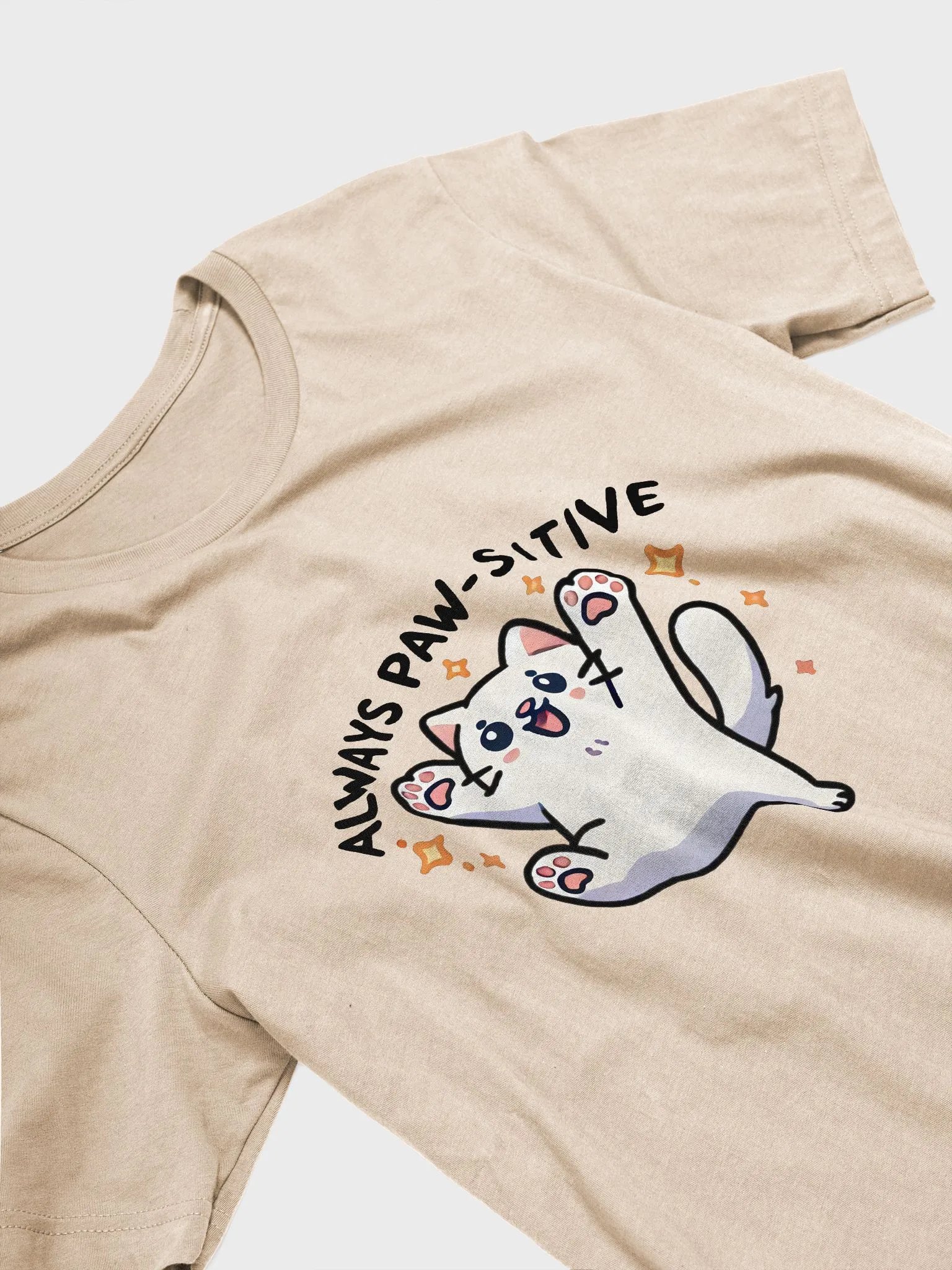 Always paw-sitive t-shirt product image (3)