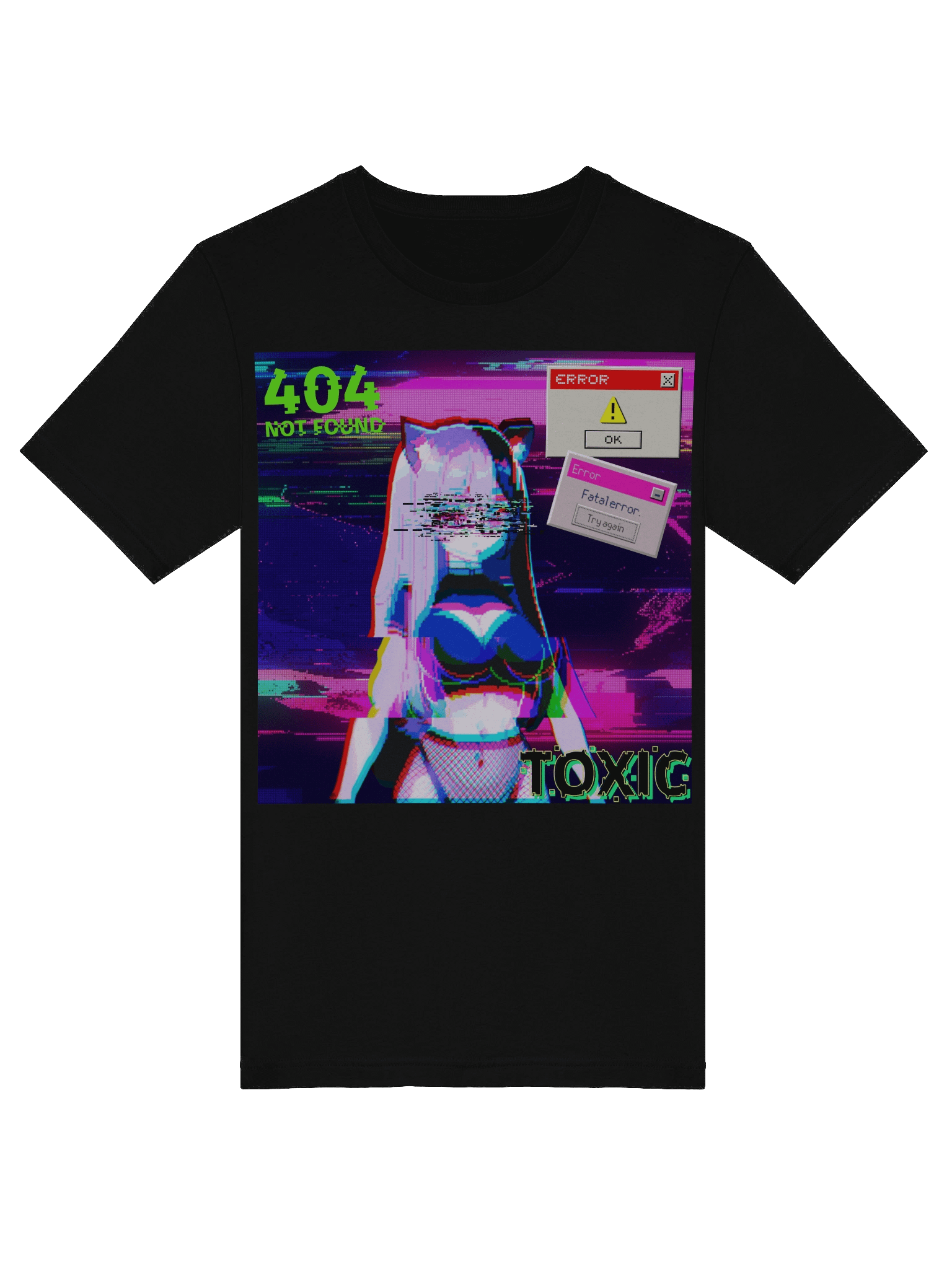 Neko Error.exe Unisex Tee product image (5)