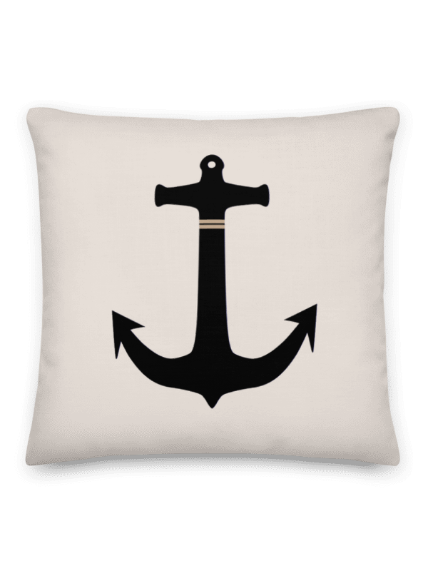 Beige Anchor Premium Pillow/ Beige Anker Premium Kissen product image (3)