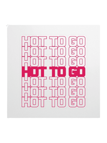HOT TO GO Sticker product image (6)