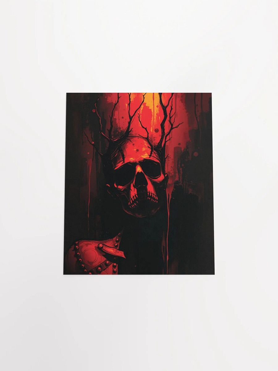 Rooted Skull Matte Poster product image (4)
