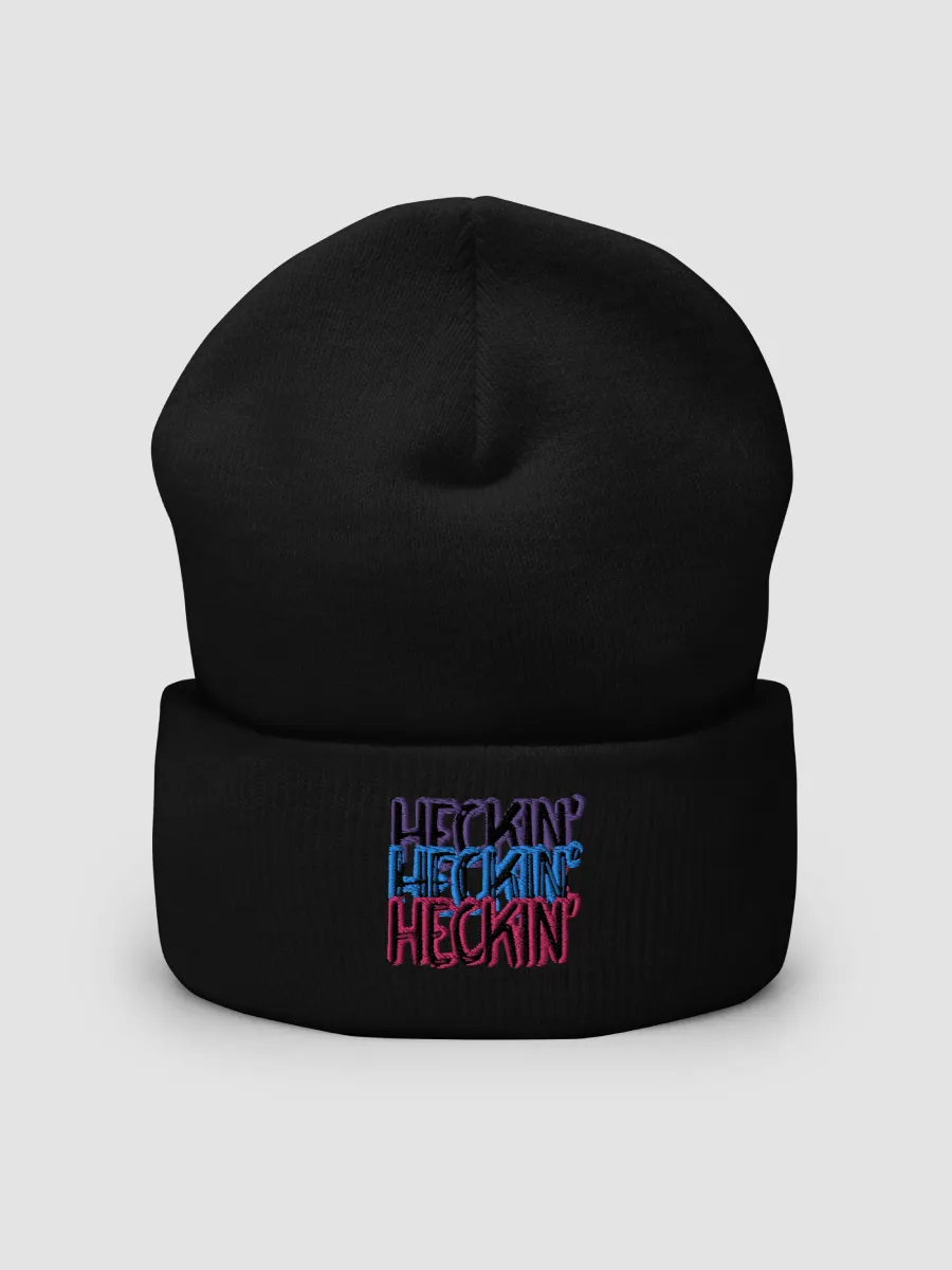 Cuffed Heckin' Beanie product image (2)