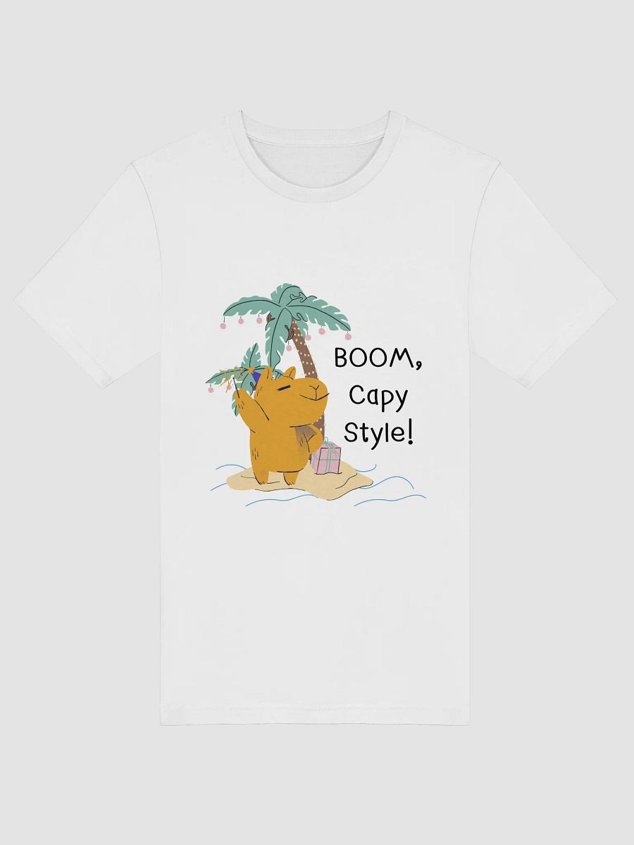 Boom! I’m Capy Cool – Funny Capybara Vibes T-Shirt product image (5)