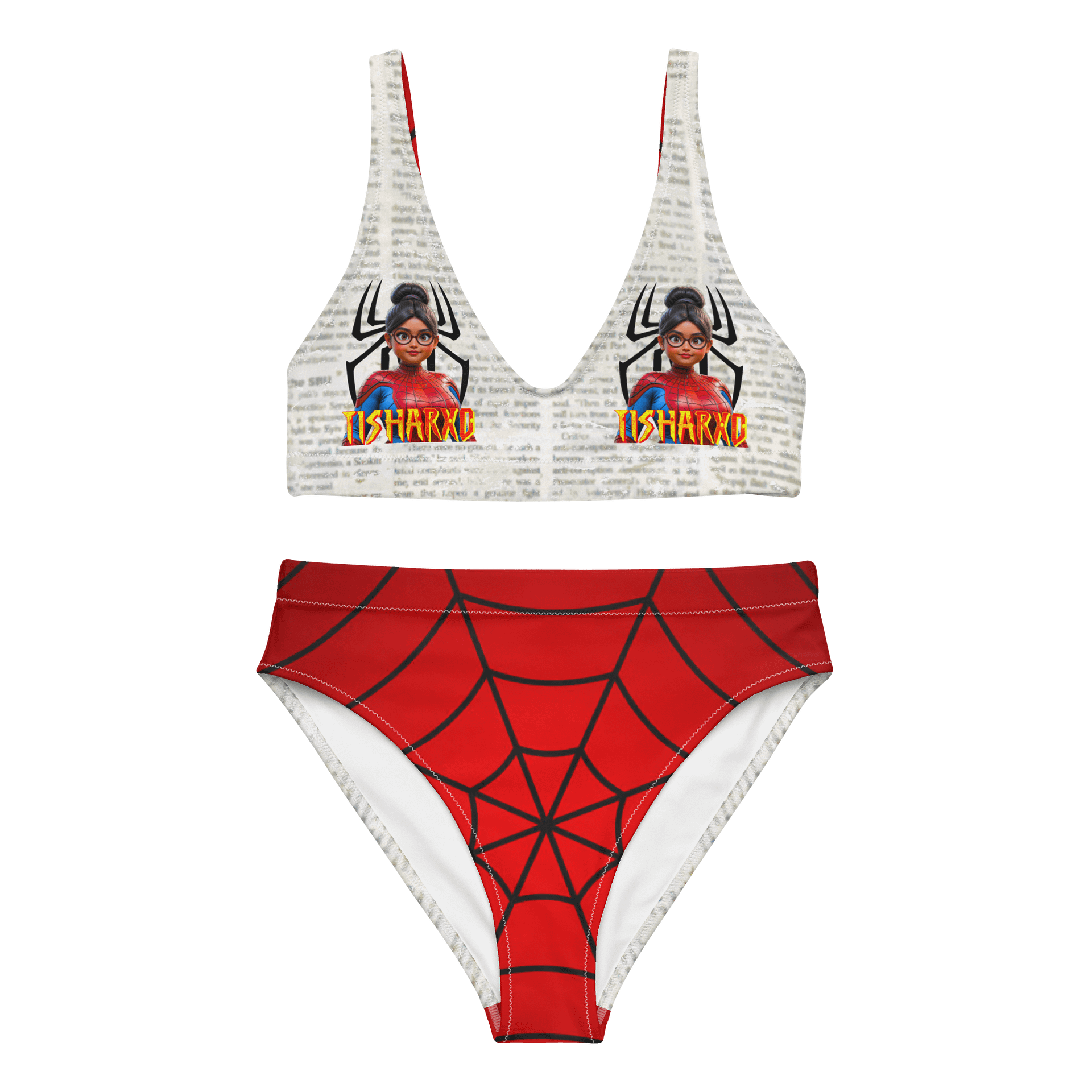 TishaRXO Spider-Girl High Waisted Bikini product image (1)
