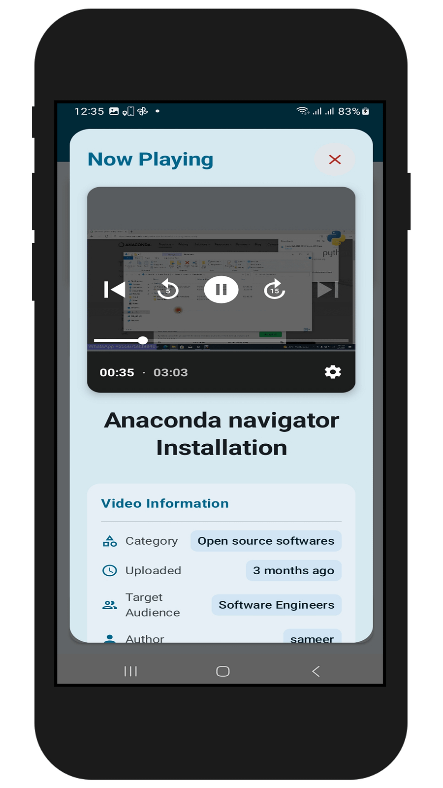 Educational Content Management System (Web + Android) product image (1)