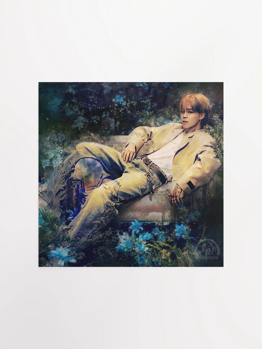 BTS - Jimin: Garden Muse Print (Unframed) - Designed by ChimberArt product image (2)