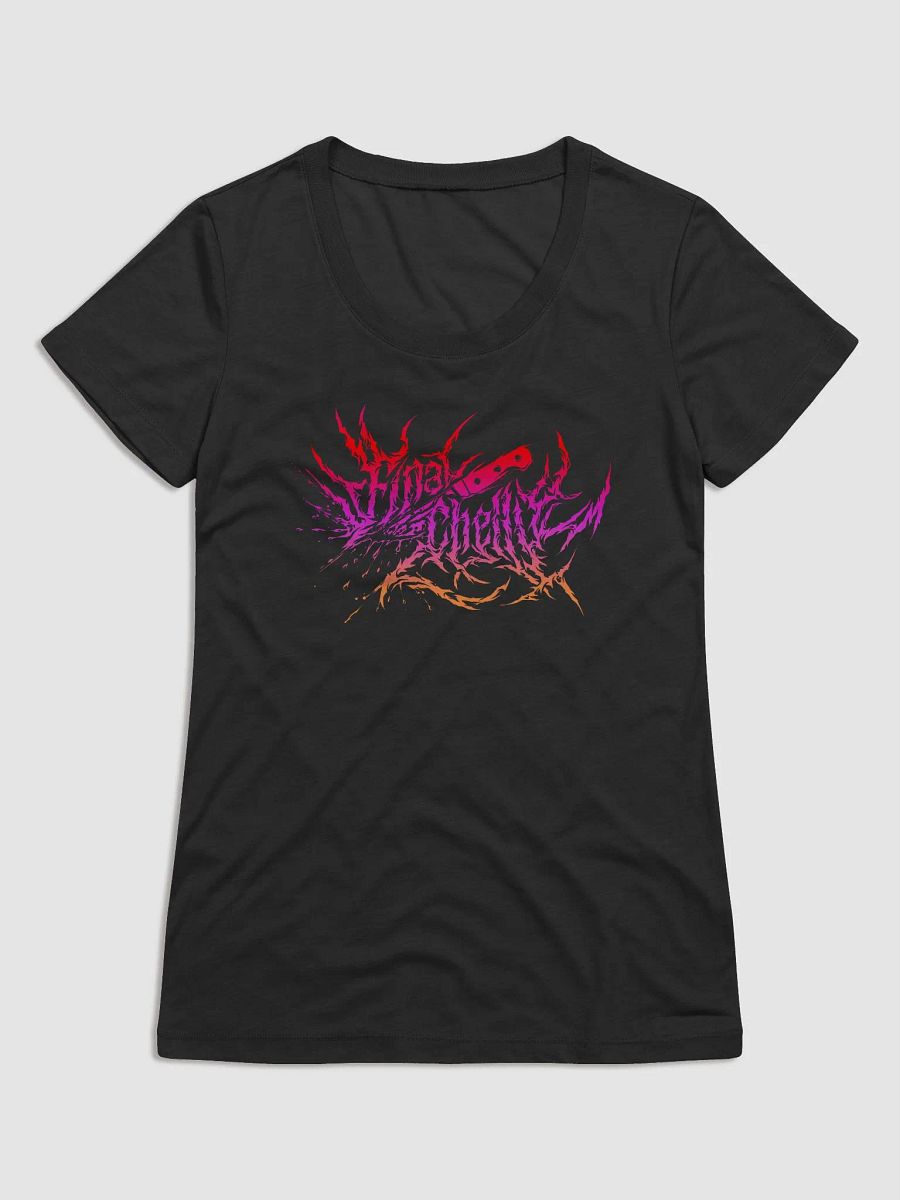 Keep It Metal Pink Blend Logo Womens Triblend Printed Tee product image (1)