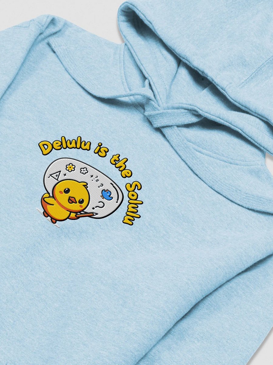 Embroided Delulu Hoodie (Large Logo) product image (26)
