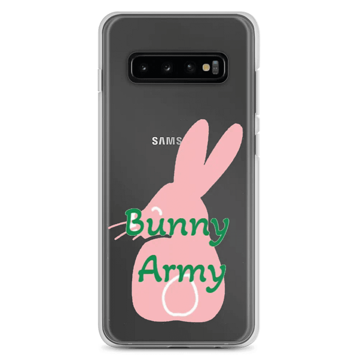Bunny Army Samsung clear case product image (2)