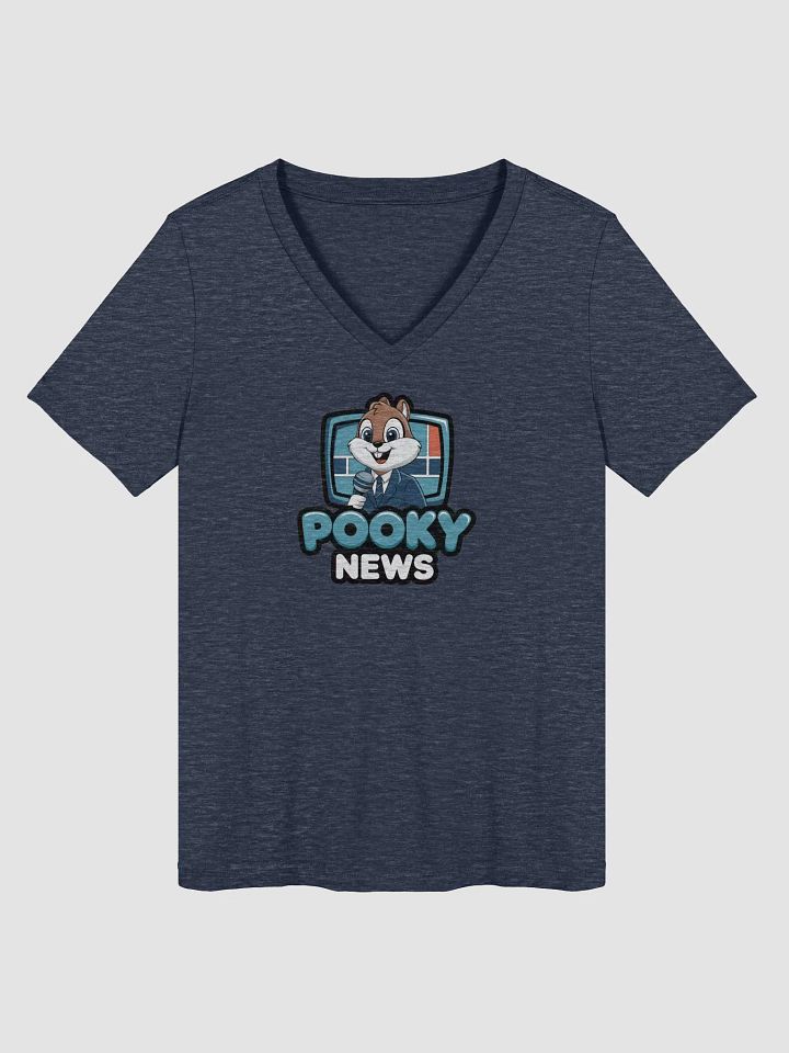 Pooky News V-Neck Tee product image (1)