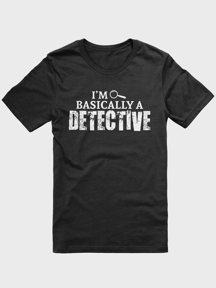 Women's Basically A Detective (Black) product image (1)