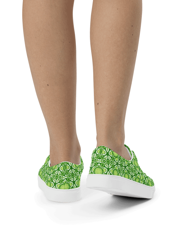 Symmetric Green Dream Lace-Ups product image (6)